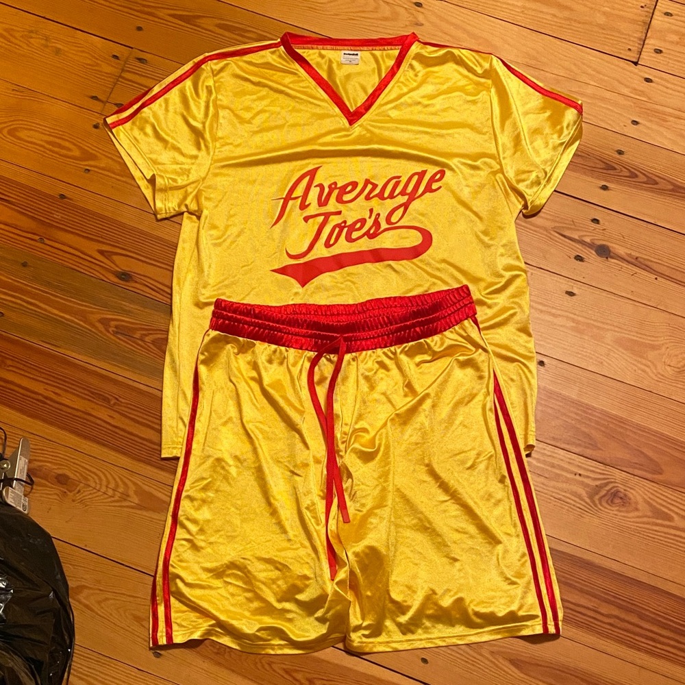 Yellow Men's Jersey Set